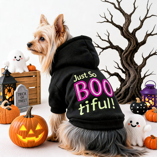 Pet Clothes for Small Dogs and Cats, Halloween Stylish Hoodie, Autumn and Winter Pet Apparel