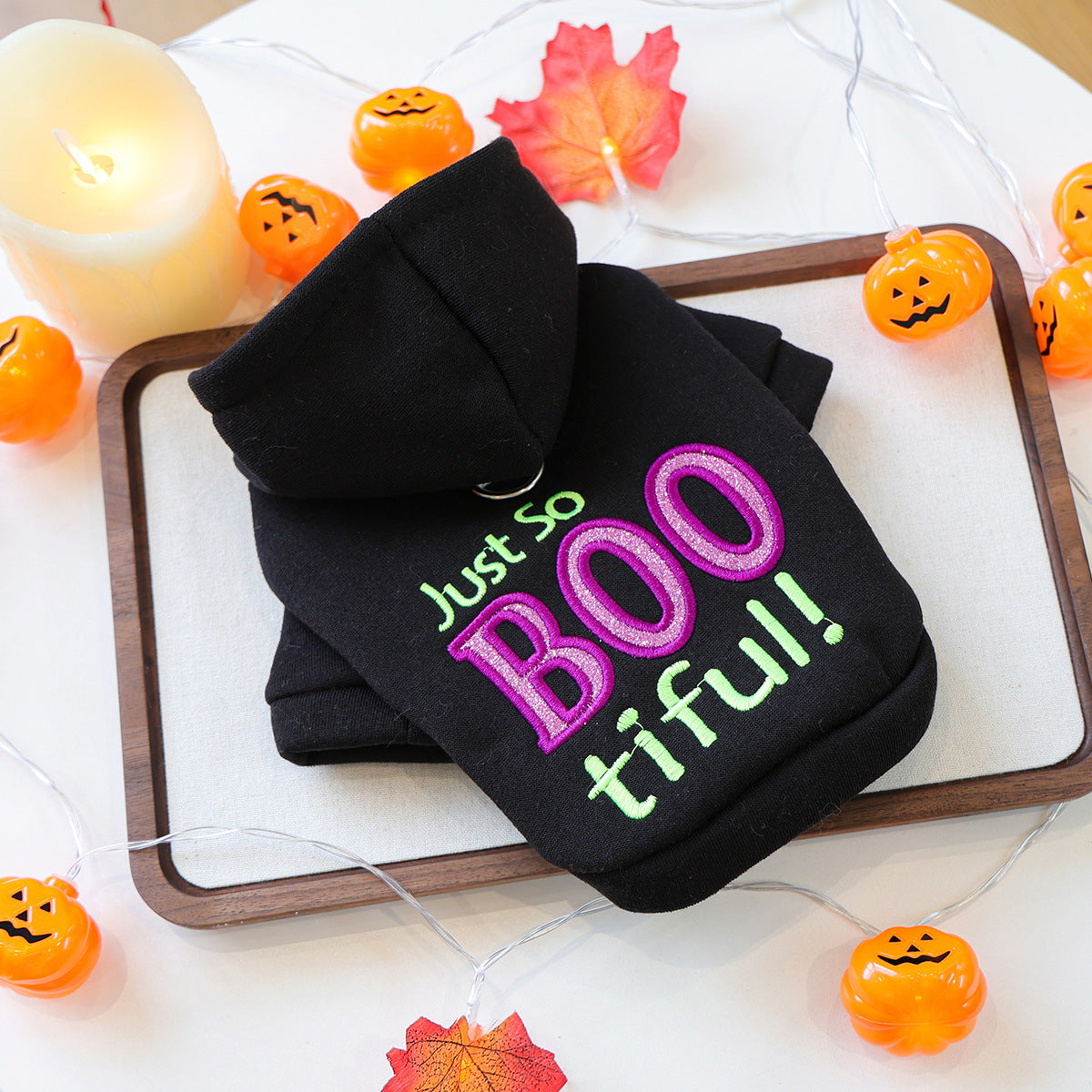 Pet Clothes for Small Dogs and Cats, Halloween Stylish Hoodie, Autumn and Winter Pet Apparel