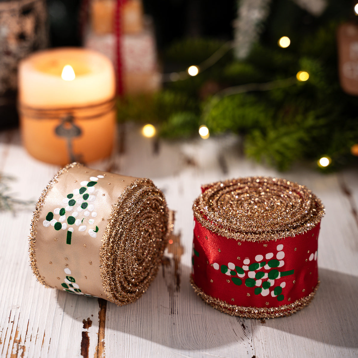 Christmas ribbons Christmas tree wreaths decorative ribbons and ribbon decorations