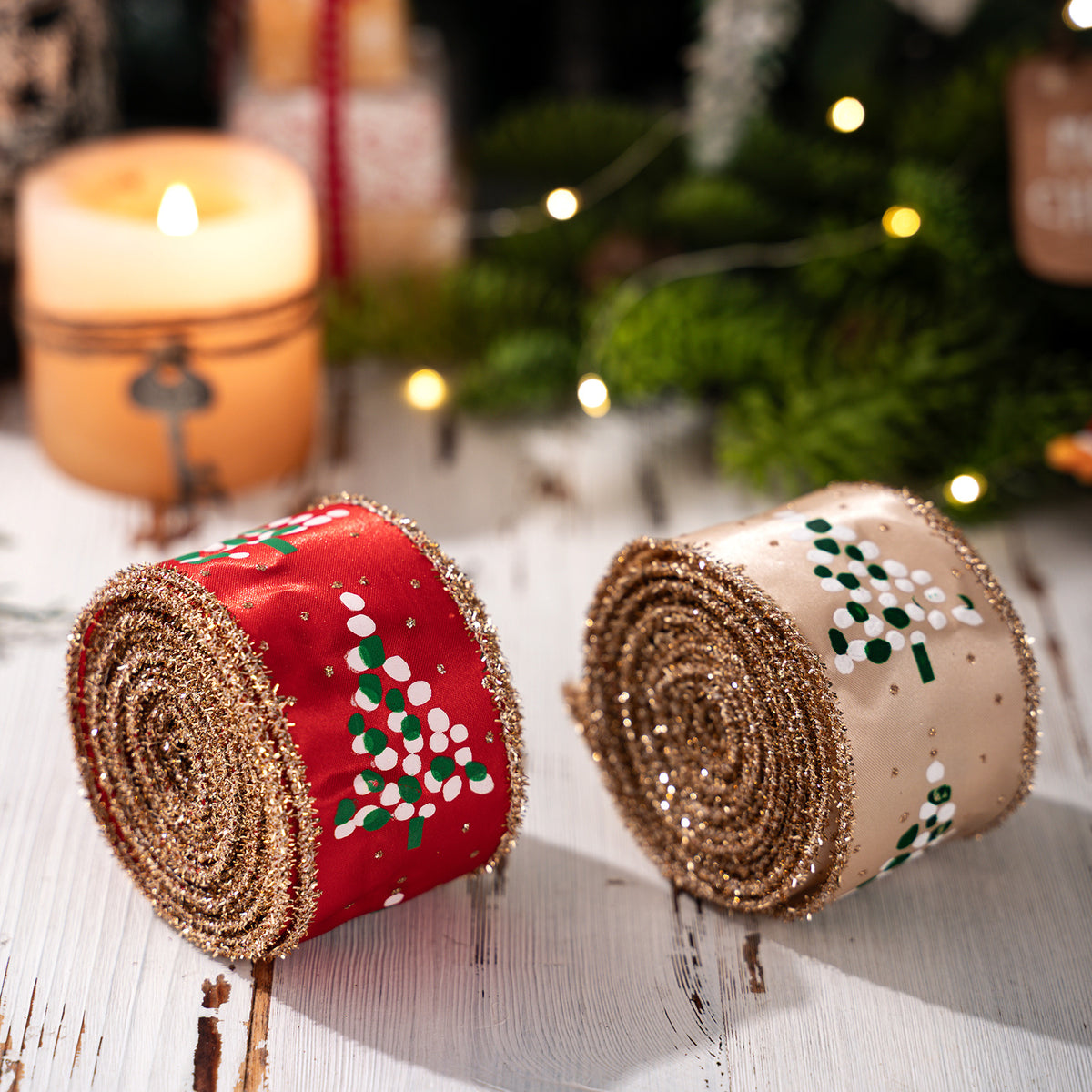 Christmas ribbons Christmas tree wreaths decorative ribbons and ribbon decorations