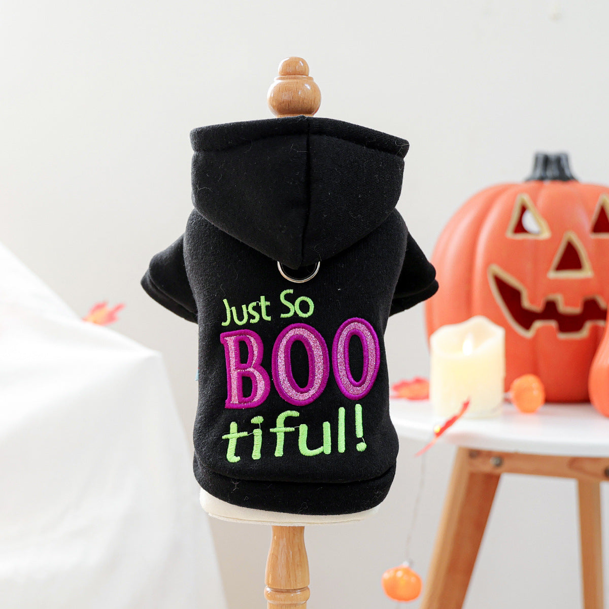 Pet Clothes for Small Dogs and Cats, Halloween Stylish Hoodie, Autumn and Winter Pet Apparel